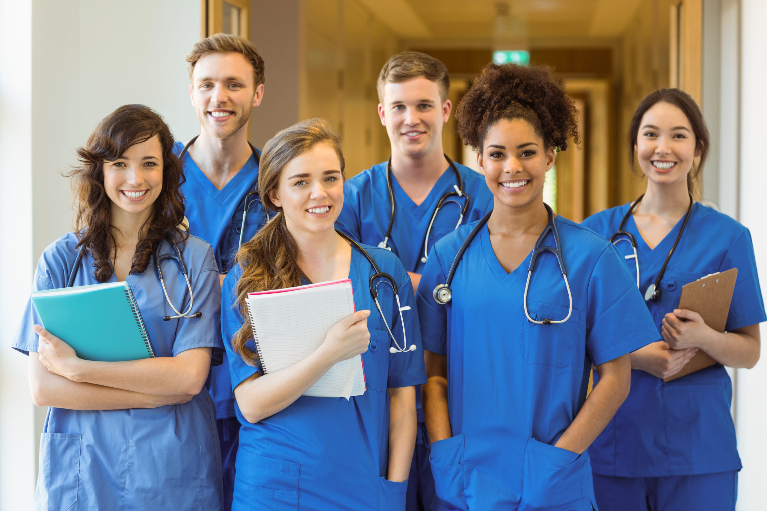 Caregiver in-service healthcare training session